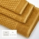 preview thumbnail 193 of 197, Linery & Co. Cotton Diamond Waffle Texture Bath Towels