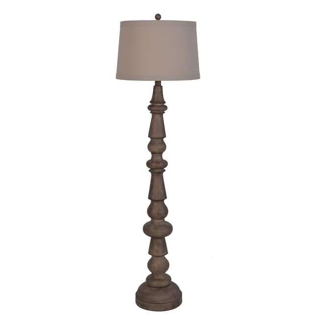 Polyresin 61" Floor Lamp