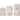 LED Flameless Flickering Wax Pillar Snowflake Christmas Candles - 6" - Set of 3