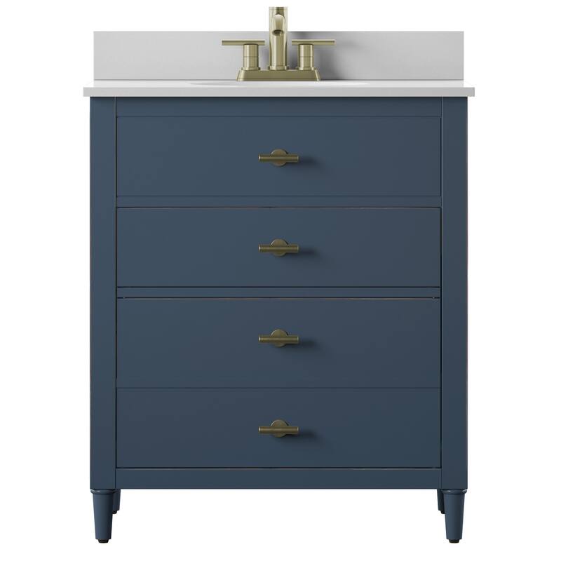30" Single Bathroom Vanity with Drawers
