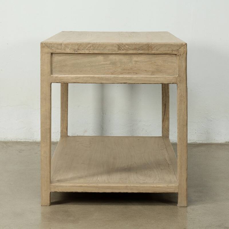 Approx 62" W 32"D Counter Table with Six Drawers