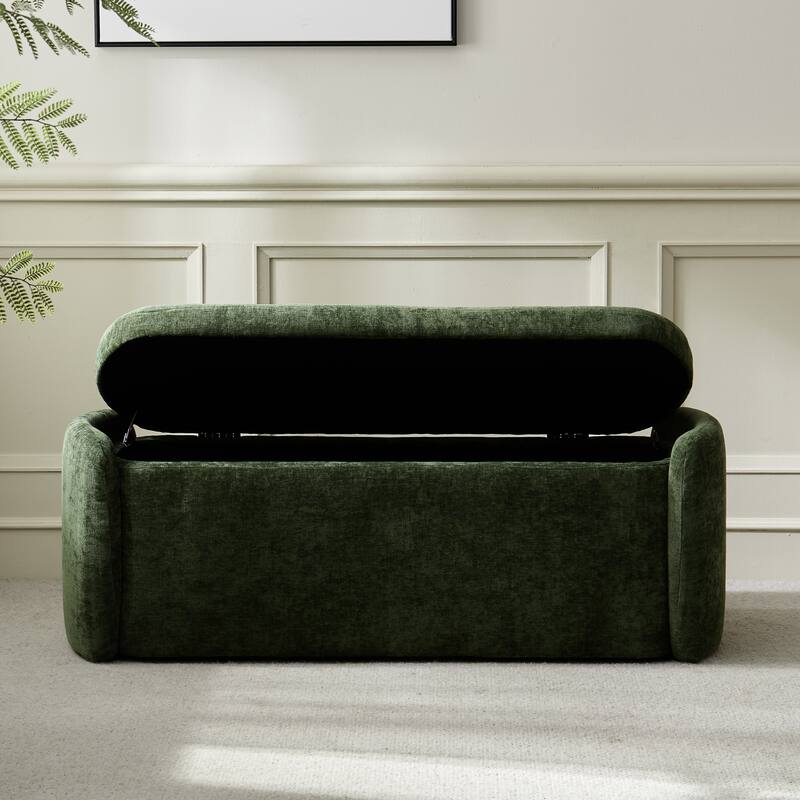 Bedroom Bench Storage Bench with Arms Ottoman entryway bench with storage End of Bed Bench, Entryway Bench