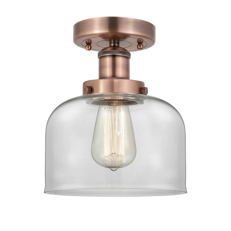 Innovations Lighting Bell - 1 Light 8" Semi-Flush Mount