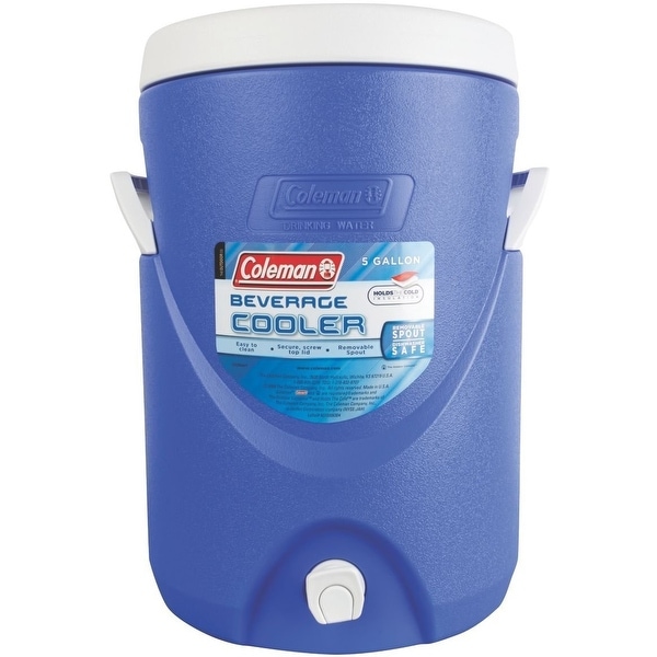 Coleman Cooler 5gal Beverage Blue C002 3000000735 for sale online 