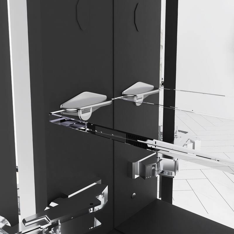 Rectangular Aluminum Medicine Cabinet with Mirror