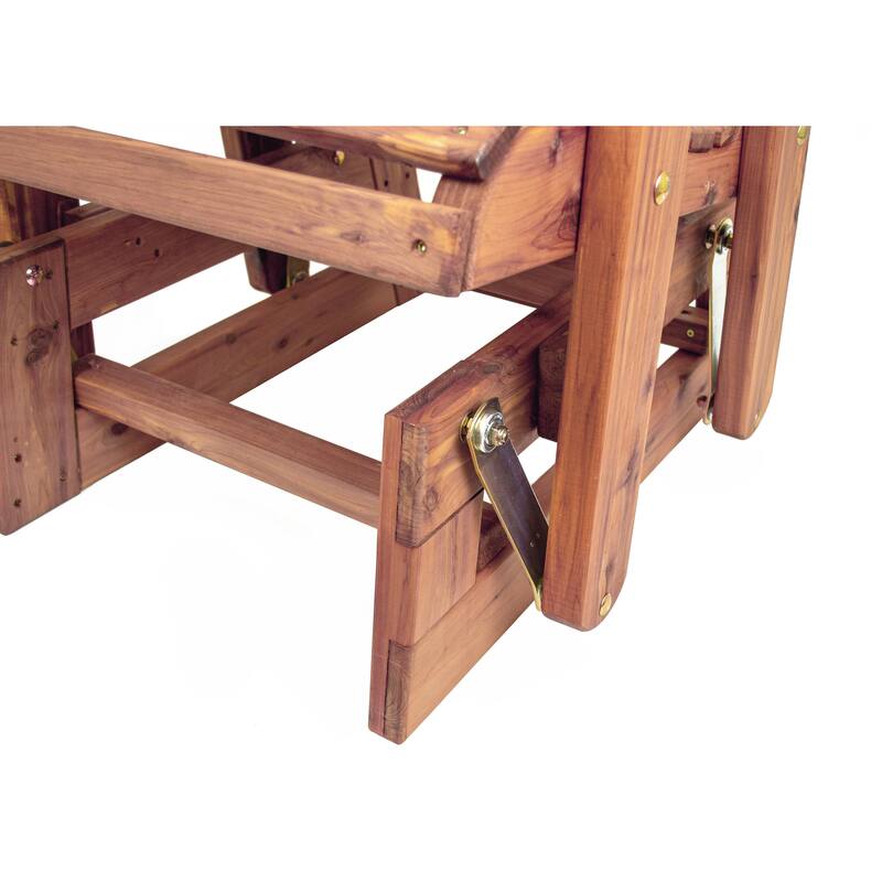 American Furniture Classics Model MM102 23" CEDAR ADIRONDACK Glider