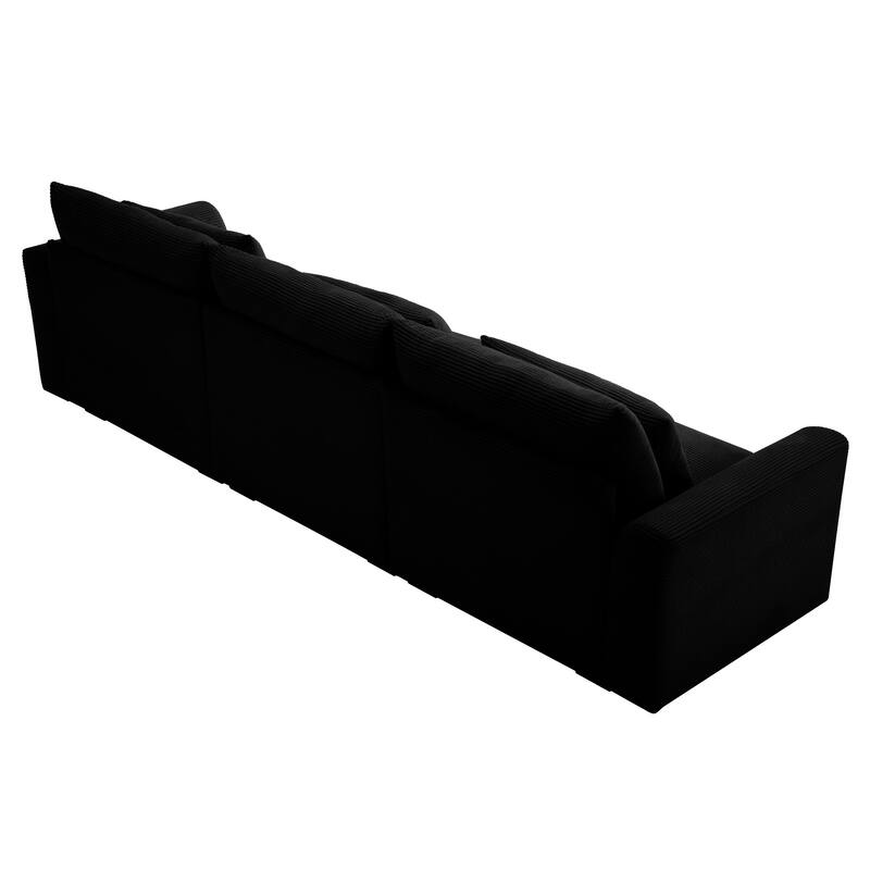 GDFStudio- Mark Corduroy Three-Seater Sofa