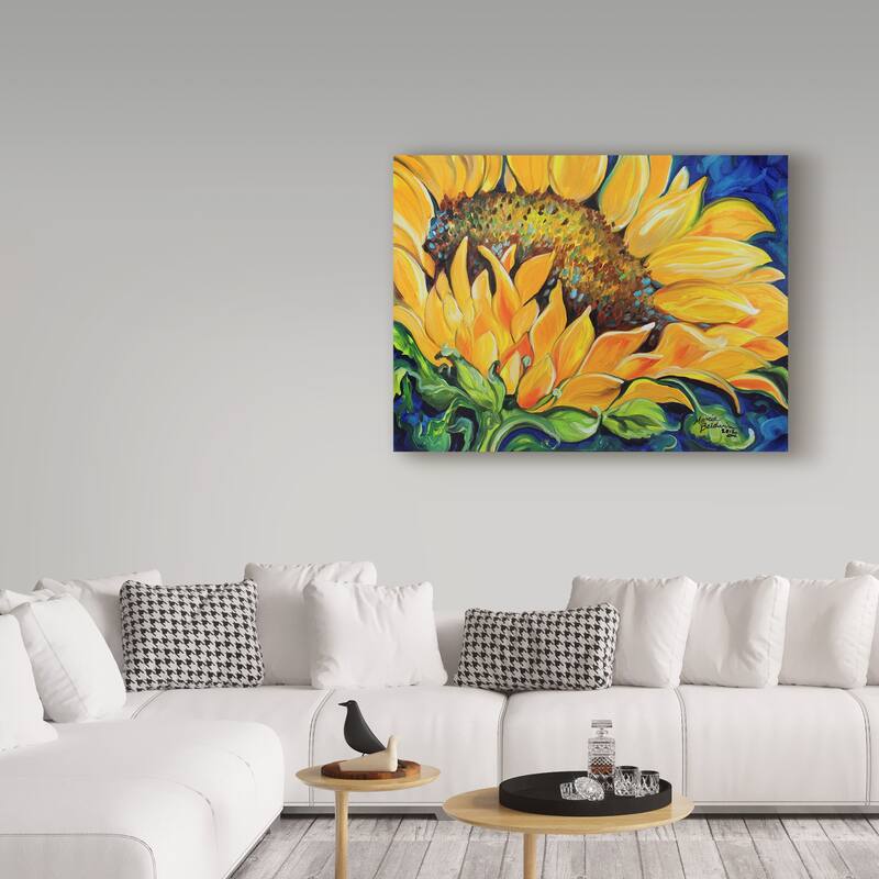 Marcia Baldwin 'Sunflower September' Canvas Art
