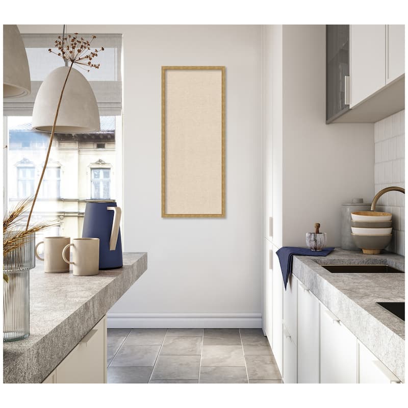 Kate and Laurel Pinboard Neutral Linen