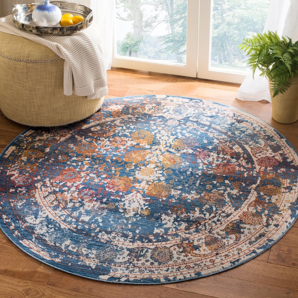 SAFAVIEH Vintage Distressed Boho Persian Ophelia Oriental Polyester Rug