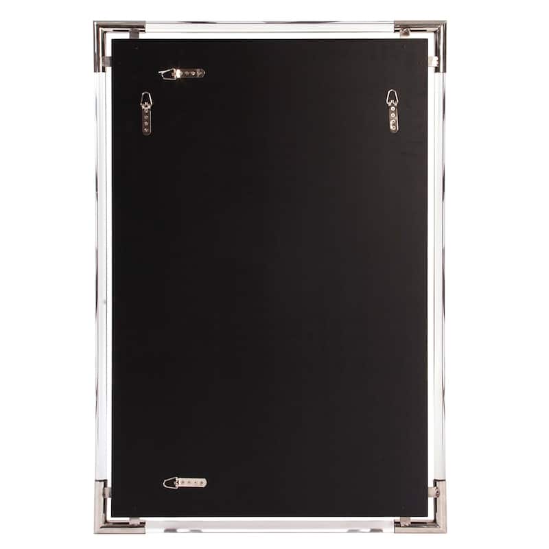 Allan Andrews Elsie Silver & Acrylic Decorative Wall Mirror