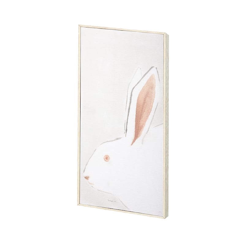 Rabit Gazing II Framed Art Print