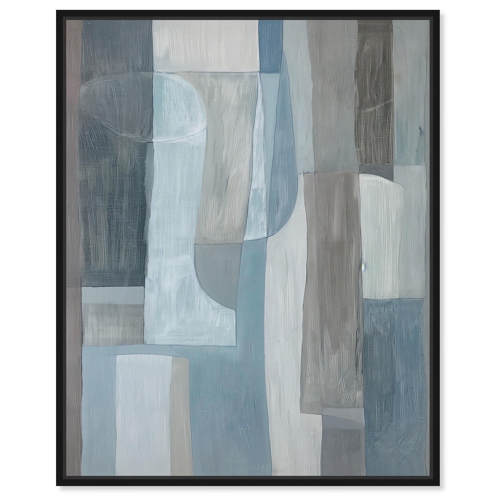 Tessellated Tones III Canvas by Art Remedy