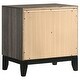 preview thumbnail 74 of 109, Watson Transitional Panel Grey Oak Bedroom Set