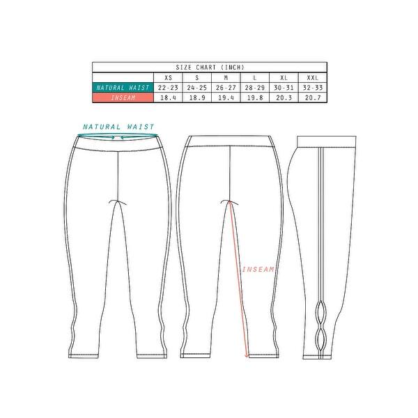 Shop Veva By Very Vary Women Coral Blue Sky Capri Leggings S