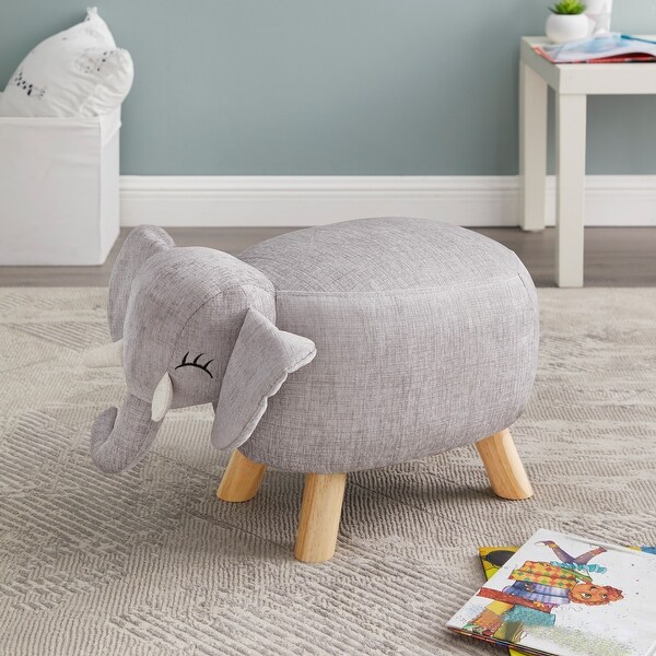 Taylor Olive Grey Elephant Stool Bed Bath Beyond 30242235
