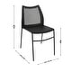 preview thumbnail 6 of 11, 5 Pack Stackable Chair with Vented Back and Waterfall Seat - 17.75"W x 21.5"D x 32"H