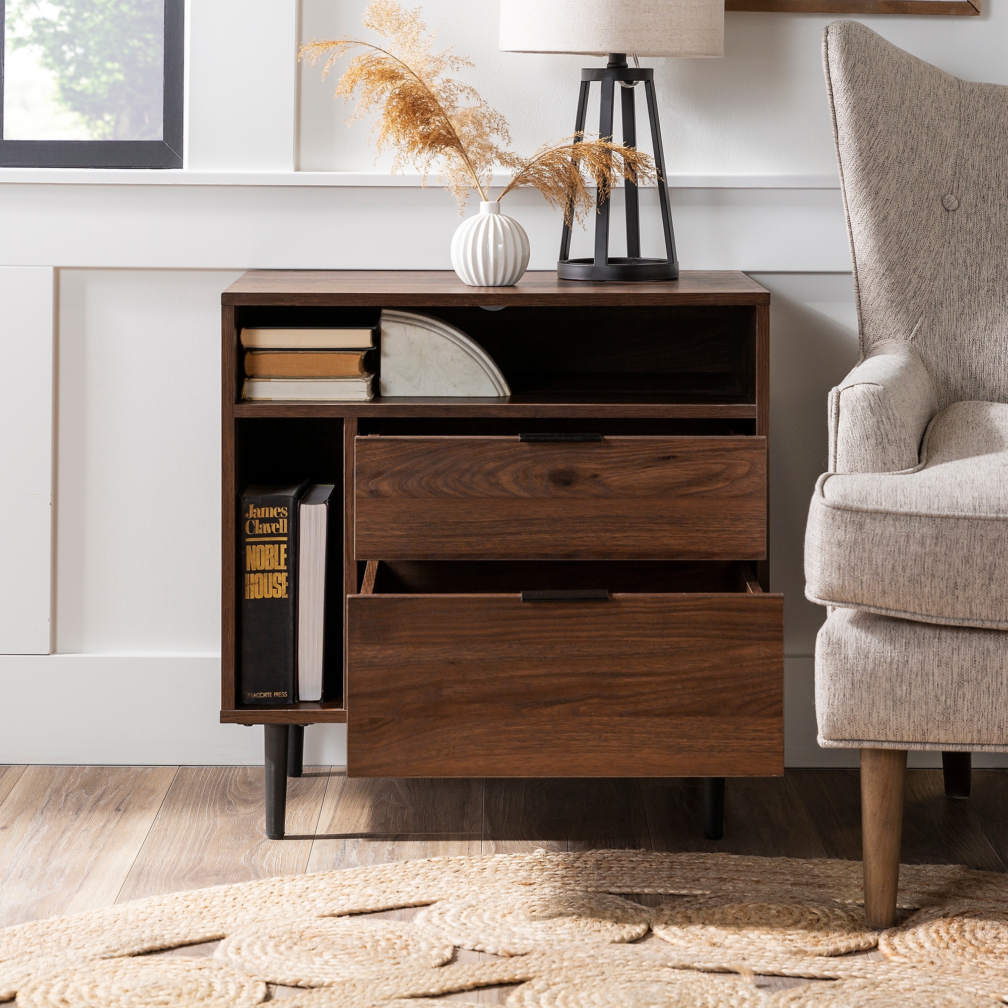 Nightstand 25 best sale inches high