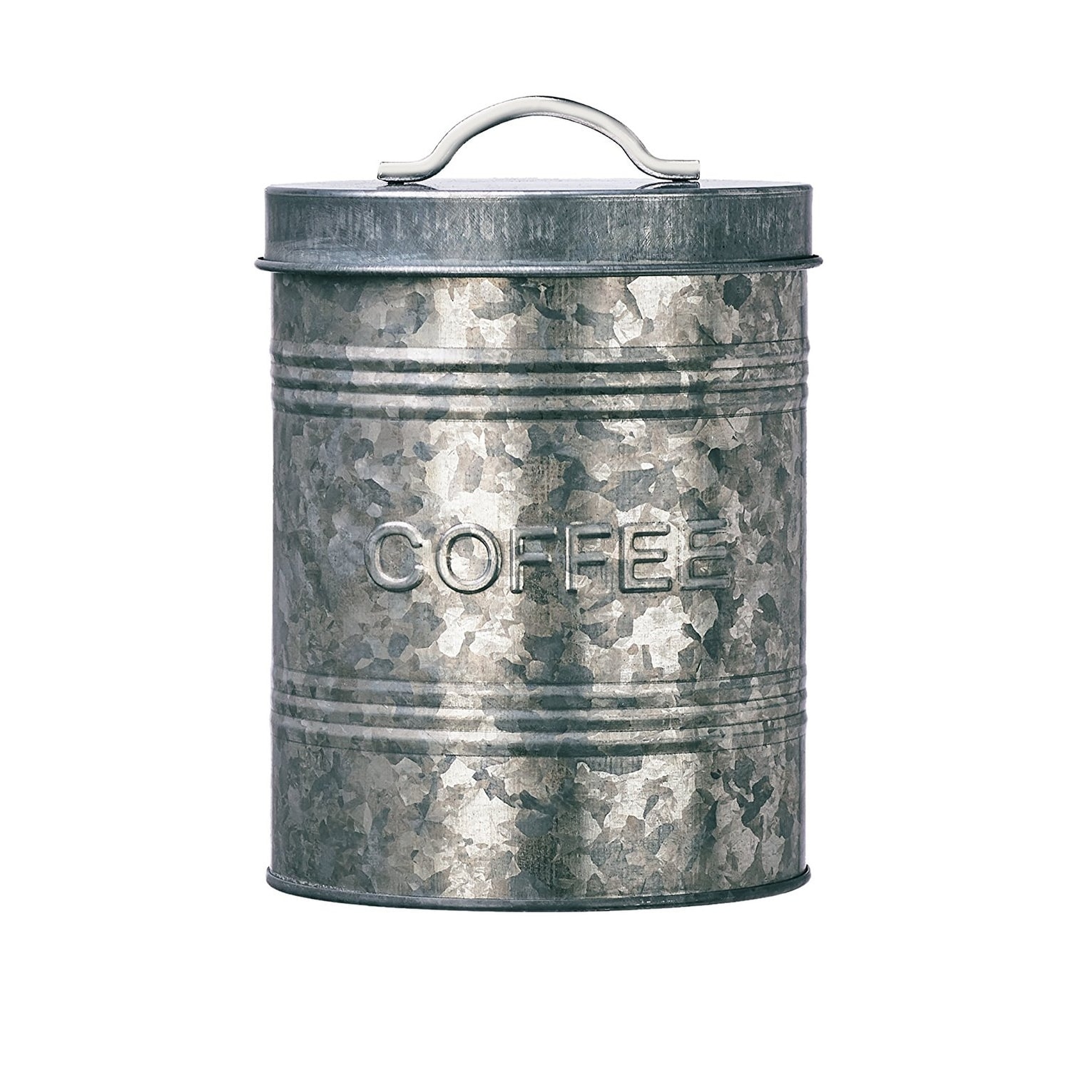Amici Home Rustic Kitchen Collection Galvanized Storage Canister