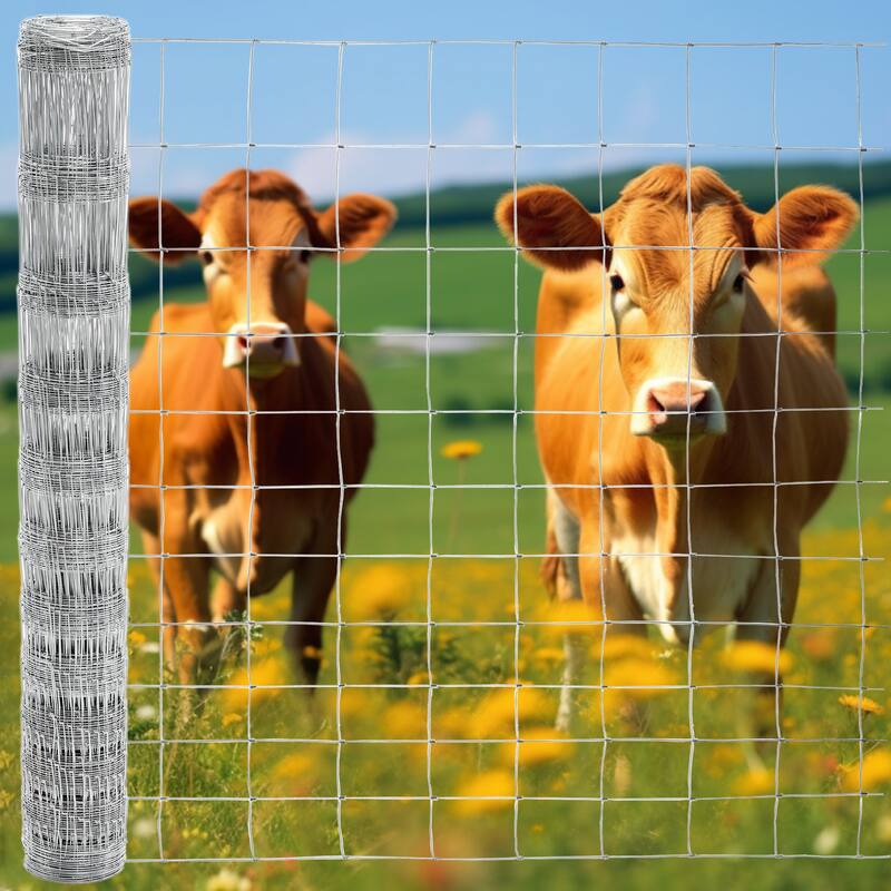 GDFStudio - Henry Advanced Weave Galvanized Steel Farm Fence