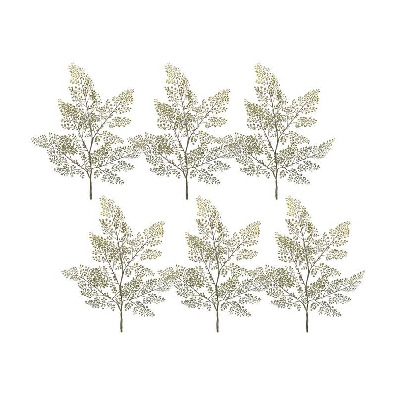 Maiden Hair Fern Spray (Set of 6) - Green