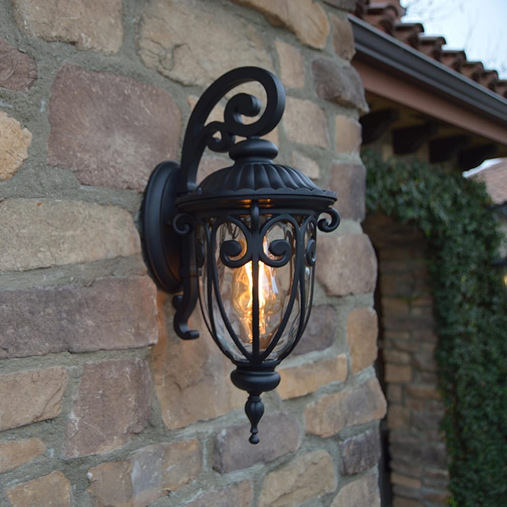 Exterior corner light top