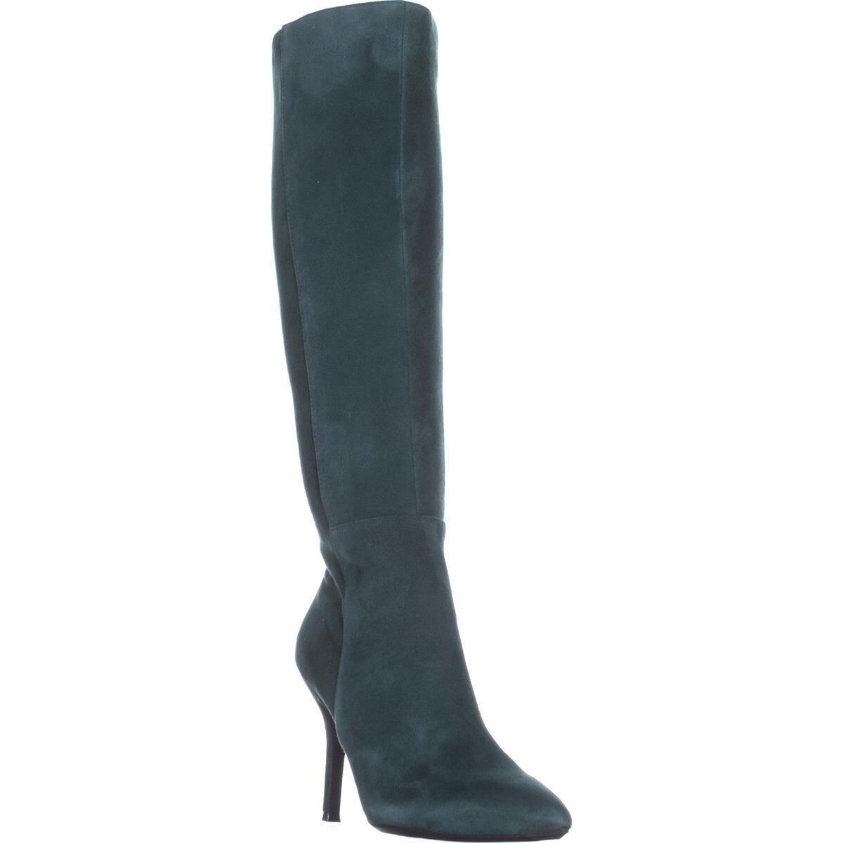 nine west heeled boots