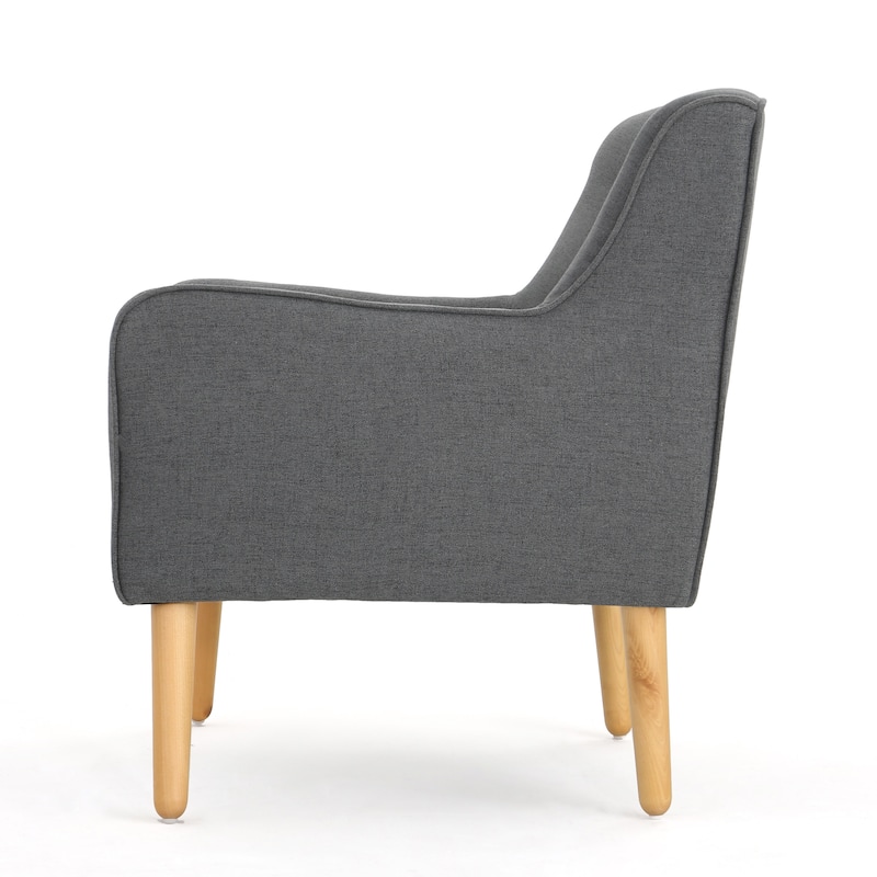25" Button Tufted Arm Chair