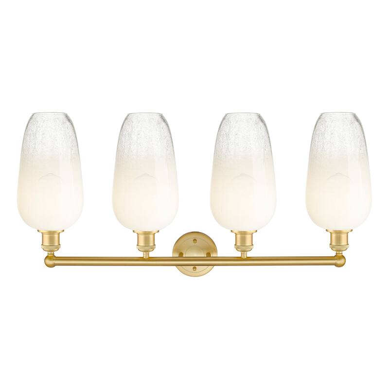Innovations Lighting Endless Possibilities Edison - Brookhaven Flute - 4 Light 34" Bath Vanity Light
