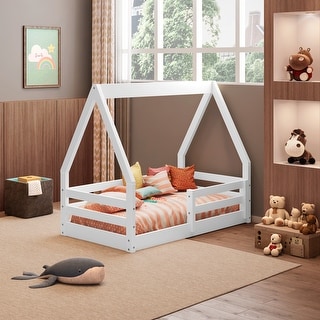 Themes and Rooms  Toddler Bed Solid Wood  My Cabin