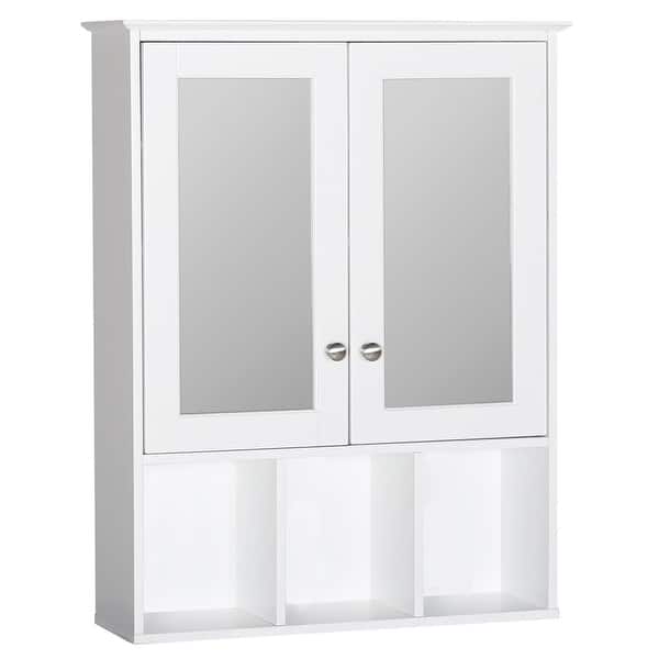 Renovators Supply 24 Stainless Steel Medicine Cabinet Mirrored Wall Mount