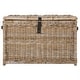 preview thumbnail 5 of 16, happimess Michael 35" Wicker Storage Trunk, Natural
