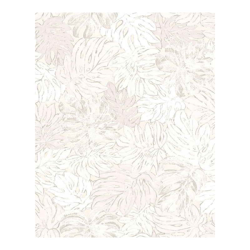 Marburg Cedar White Botanical Wallpaper - 20.5 x 396 x 0.025