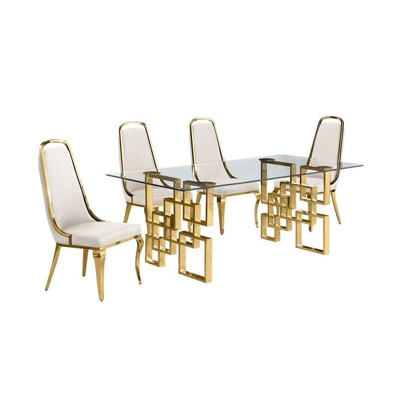Best Quality Furniture Small Glass Table Dining Sets