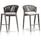 Option Counter Height-Scallop Cushion