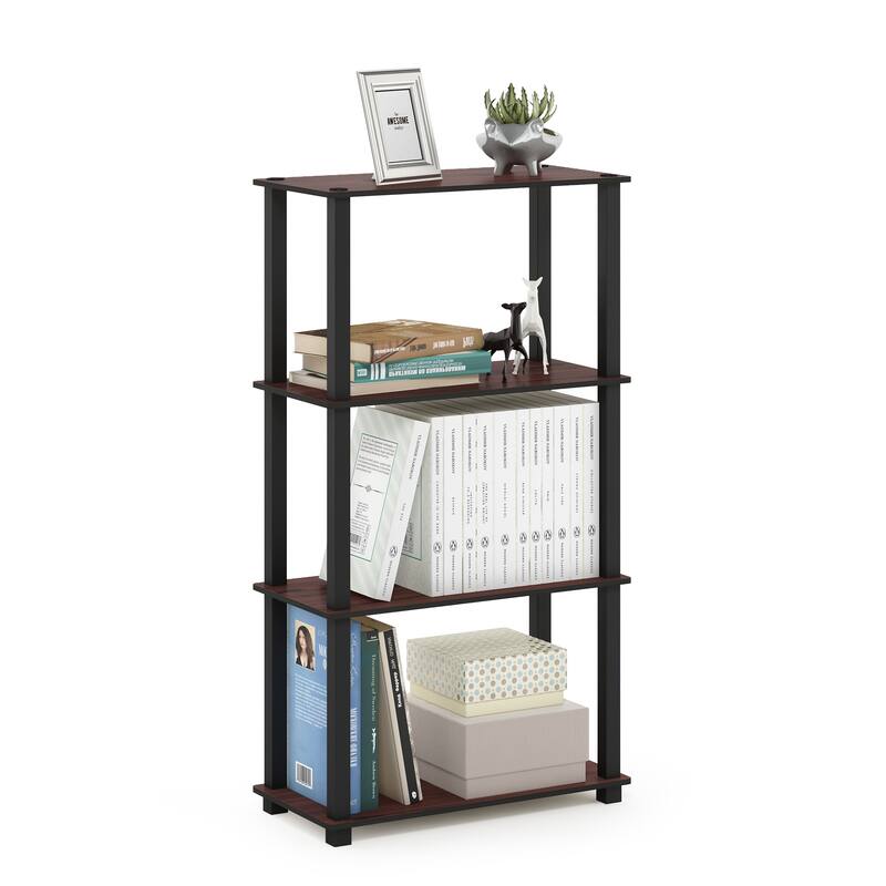 Furinno Turn-S-tube 4-tier Multipurpose Bookshelf