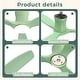 preview thumbnail 50 of 69, Sofucor 52Inch Low Profile Flush Mount Ceiling Fan with LED Light,3‑Blade Quiet Light Combo for Bedroom Kitchen Living Room