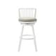 preview thumbnail 16 of 64, Harper Modern Swivel Bar Stool, Upholstered Counter Height Chair with Solid Wood Frame