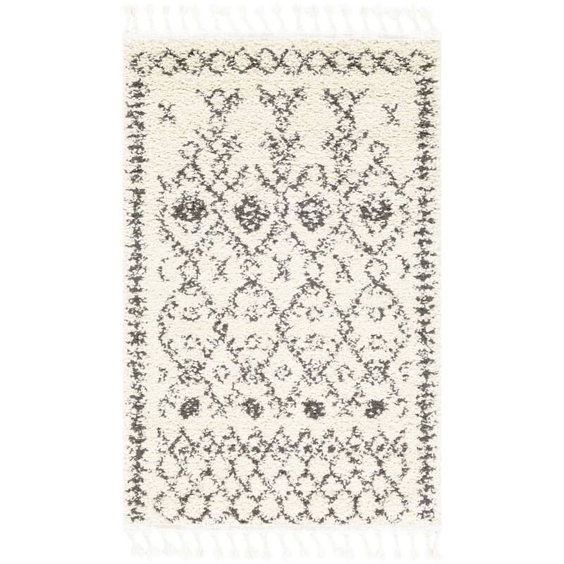 Livabliss Berber Shag Moroccan Shag Area Rug