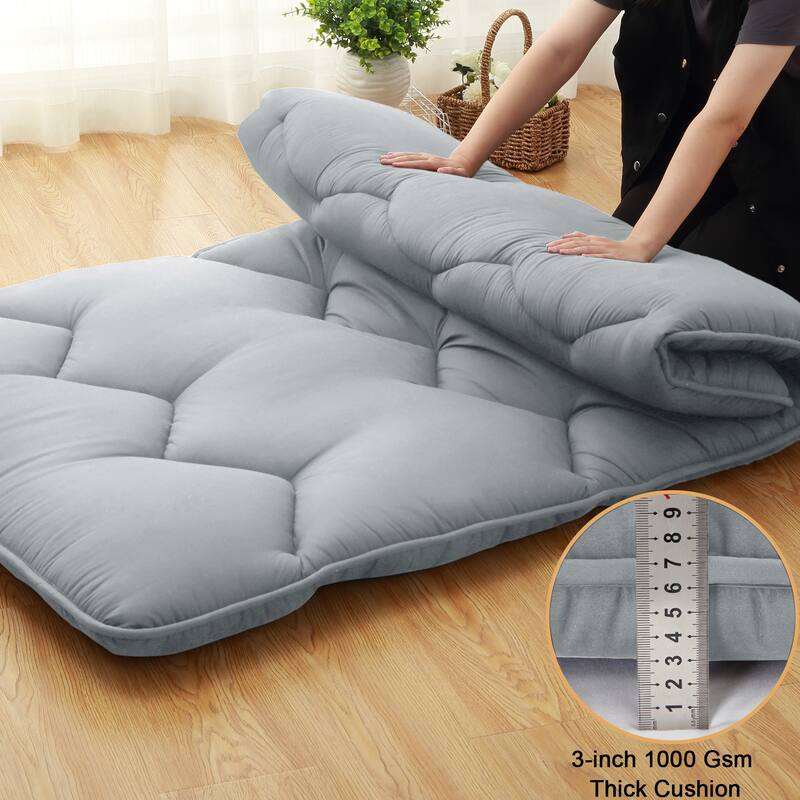 Japanese Futon Floor Mattress, Japanese Style Floor Mattress Sleeping Mattress Pad Tatami Mat