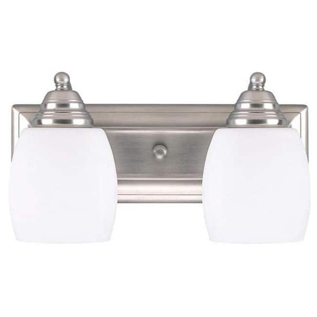 Canarm Griffin 2 Light 14" Wide Bathroom Vanity Light