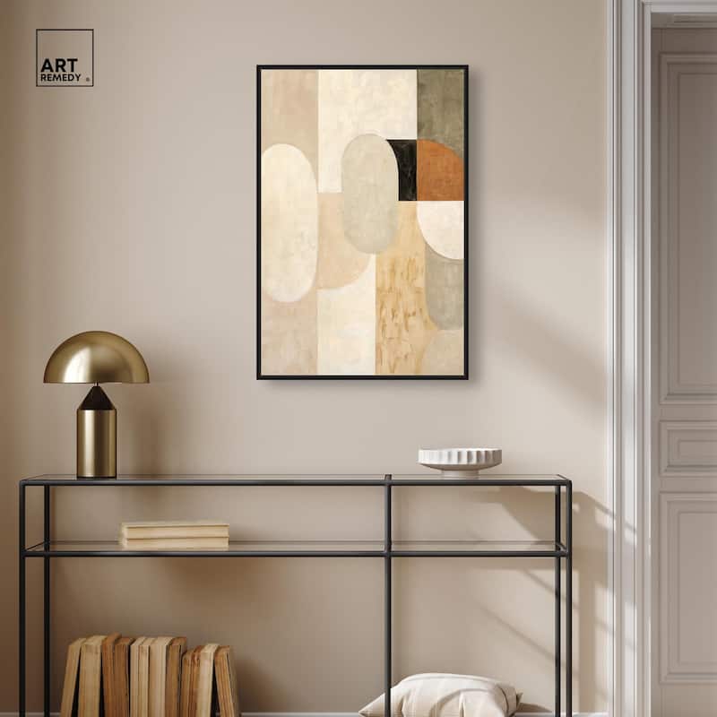 Overlapping Planes II Canvas by Art Remedy