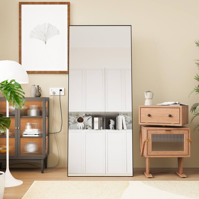 71"x"32" square rounded corners Full Length Mirror