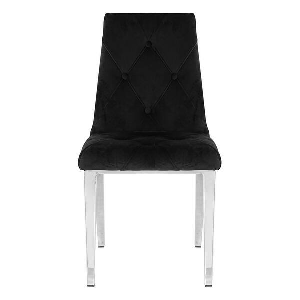 Modern Luxury Dining Chairs Home Furniture Accent Chairs with Chrome