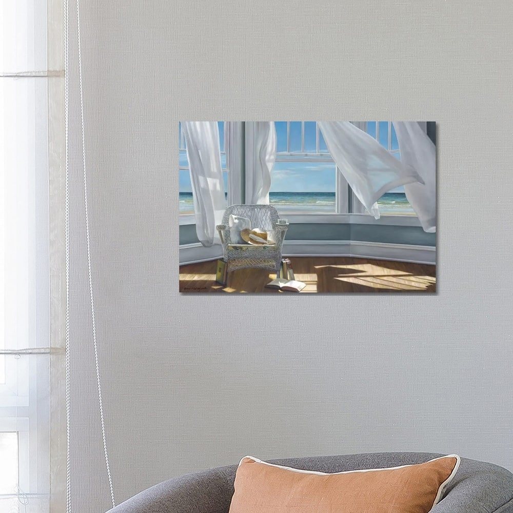 iCanvas "Gentle Reader" by Karen Hollingsworth Canvas Print