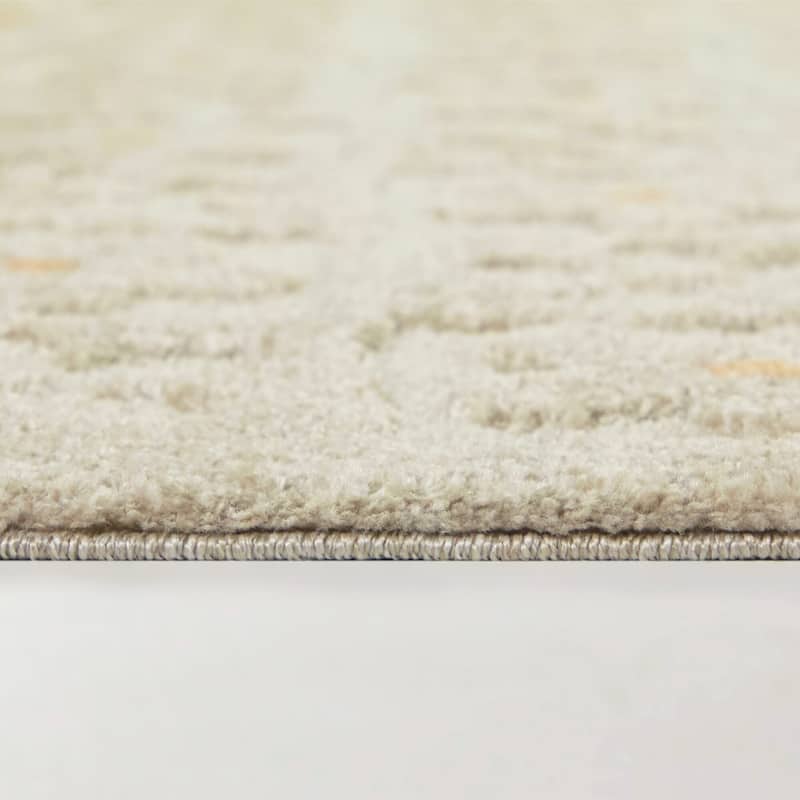 Helen Floral Checkered Area Rug