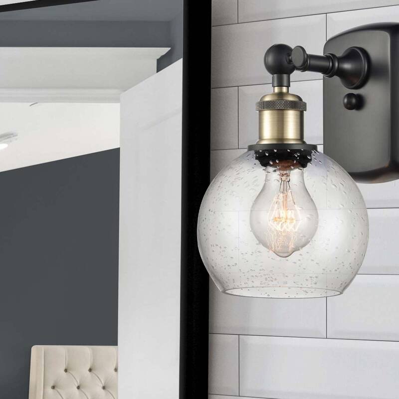 Innovations Lighting 516-1W-10-6 Athens Sconce Athens 10" Tall Wall