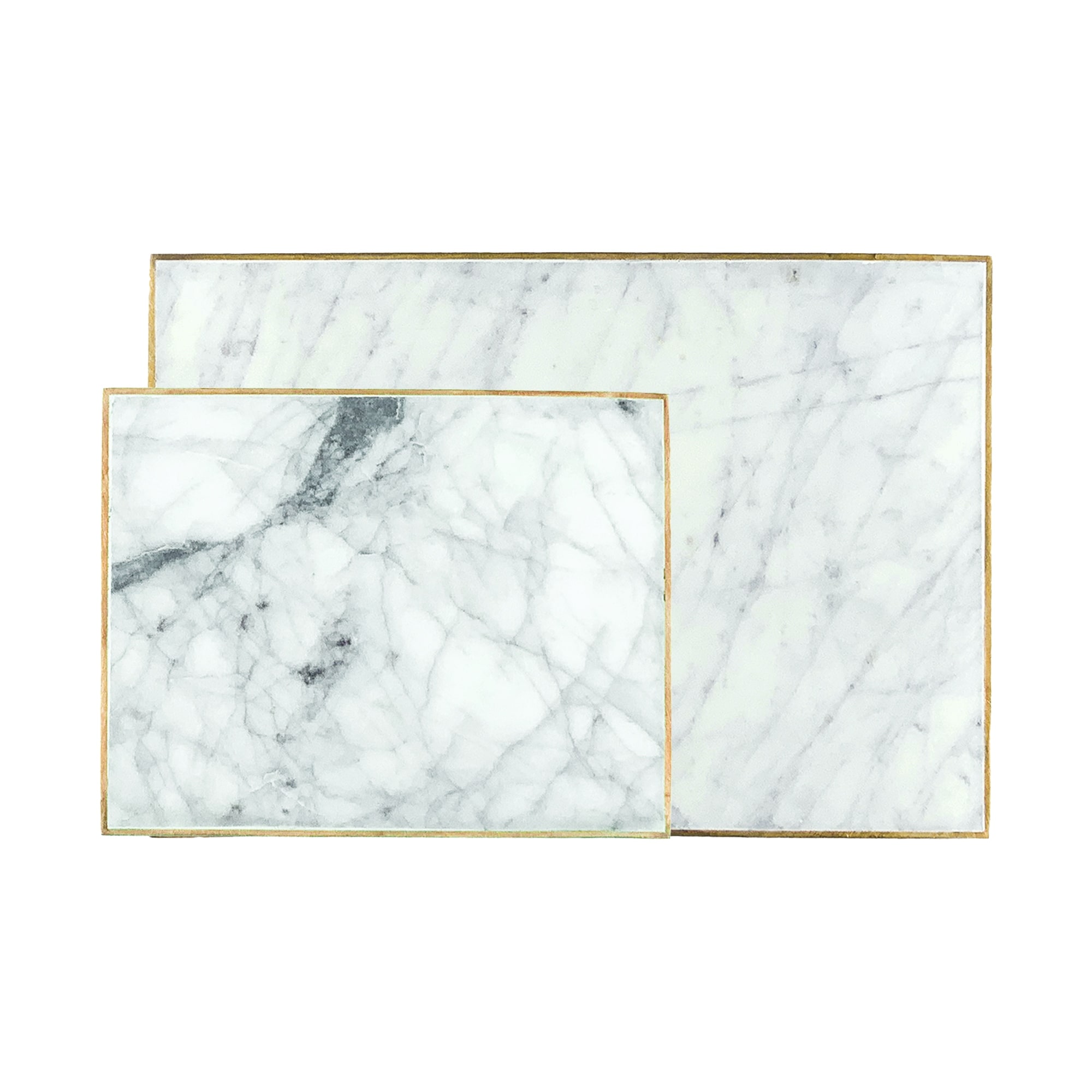 Canvas Home Verona Marble Cheese Boards, Set of 3 - 6.25"X12"X.59"