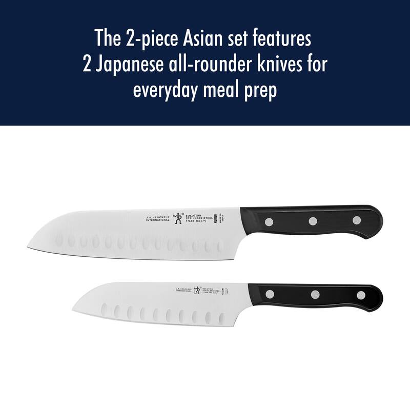 Henckels Solution 2-pc Asian Knife Set