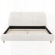 preview thumbnail 30 of 94, Upholstered Platform Bed with Curve-Shaped Design Headboard